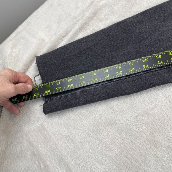 Free People Womans Jeans Size 25 High-Waisted Distressed Black Denim - Picture 3 of 10